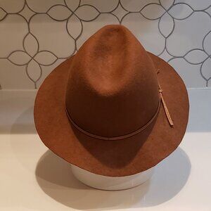 Nine West Chocolate Brown Wool Hat
